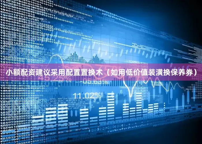 小额配资建议采用配置置换术（如用低价值装潢换保养券）